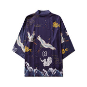 Legendärer Kimono „Purple Cranes“ 