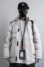 X11 Abnehmbare Kopfbedeckung Winterjacke