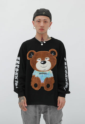 Gothic Young Teddy Langarm T-Shirt 