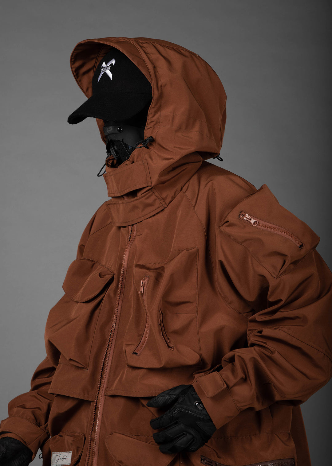 HiJ25 Brown Storage X Tech Jacket – Niepce