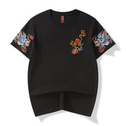 Raging Dragons Embroidery Tee