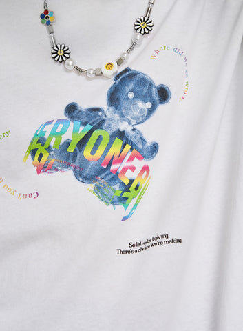 Explodierendes Teddy-T-Shirt