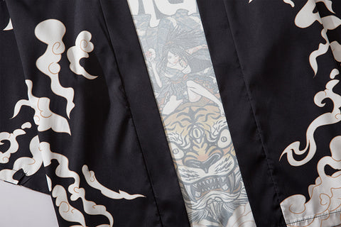 Wütender Tiger-Kimono 