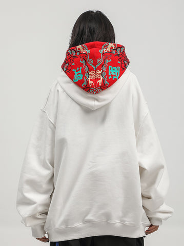 Double Red Dragon Hoodie