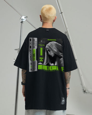 Camiseta Cyberpunk Mary