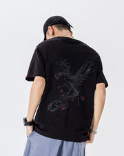 Phoenix King Embroidery Tee