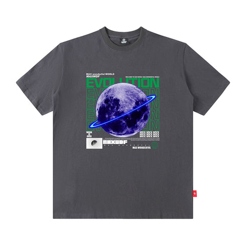 Camiseta de evolución espacial