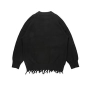 Extreme Teddy Bear Black Knit Sweater