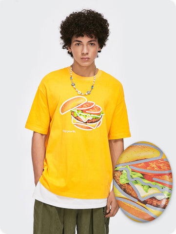 Camiseta de hamburguesa