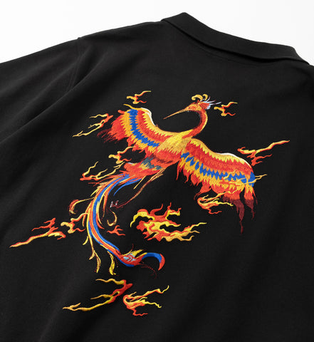 Flying Phoenix Embroidery Polo