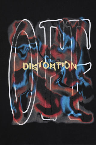 Distortion Splash Paint T-Shirt