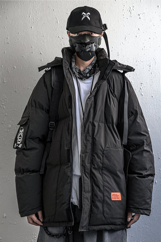 X11 Detachable Head Cover Winter Jacket