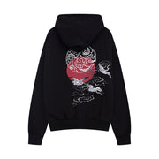 Red Suns Cranes Fighter Hoodie