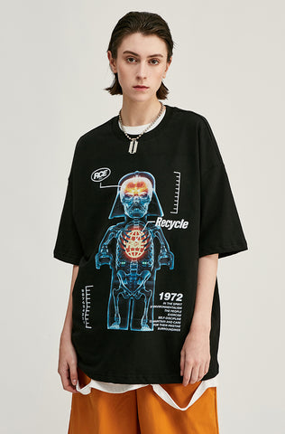 Darth Vader Star Wars Röntgen-T-Shirt 