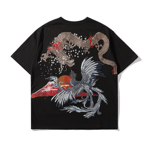 Mythical Creatures Embroidery Tee