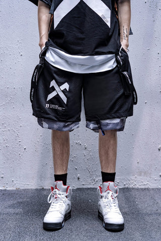 Shorts de baloncesto reversibles X11: doble cara y dos colores