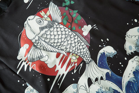 Springender Fisch Kimono 2 