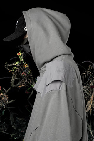 U12 Shadow Fleece-Kapuzenpullover mit gemischtem Muster