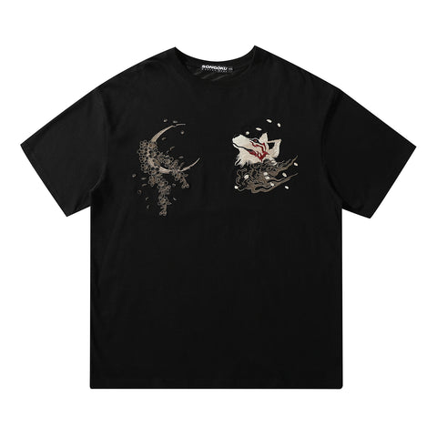 Wolf Revolution Embroidery Tee