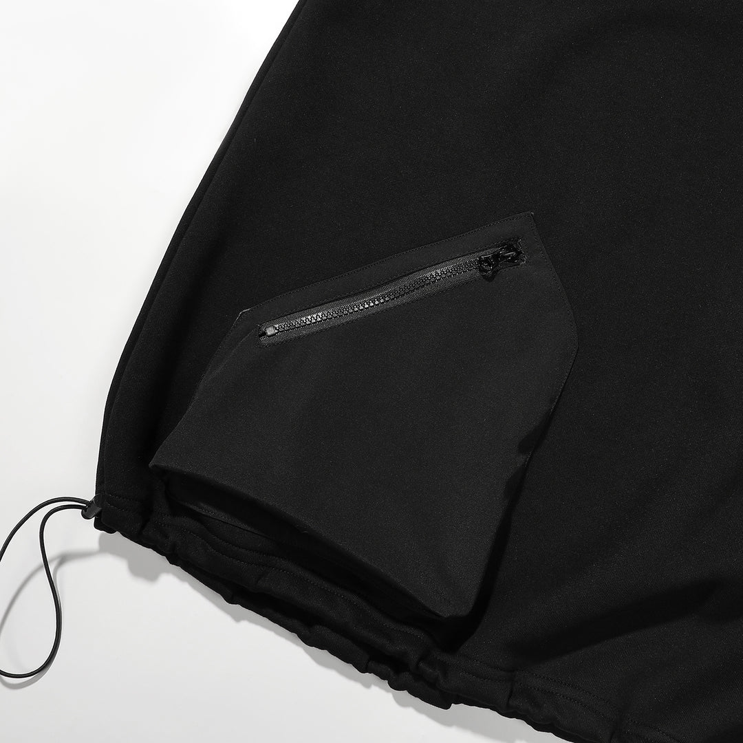 HiH33 Black Utility Hoodie – Niepce