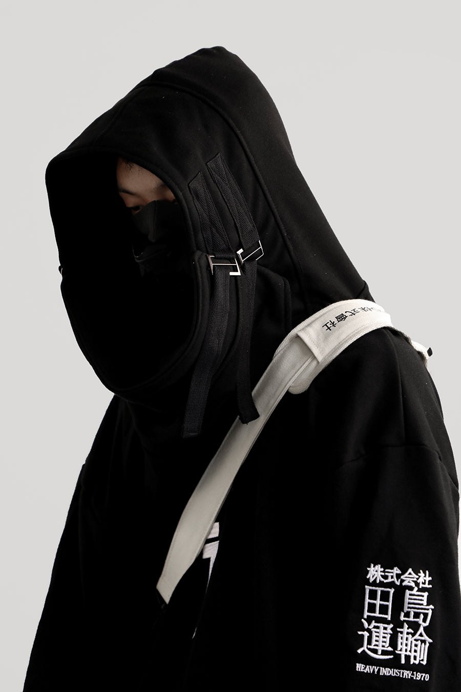 HiH6 Black I-Tech Hoodie – Niepce
