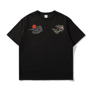 Tiger in the Jungles Embroidery Tee