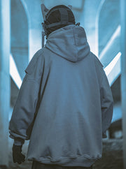 U12 Shadow Fleece-Kapuzenpullover mit gemischtem Muster