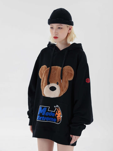 Bear Made Extreme Embroidery Hoodie