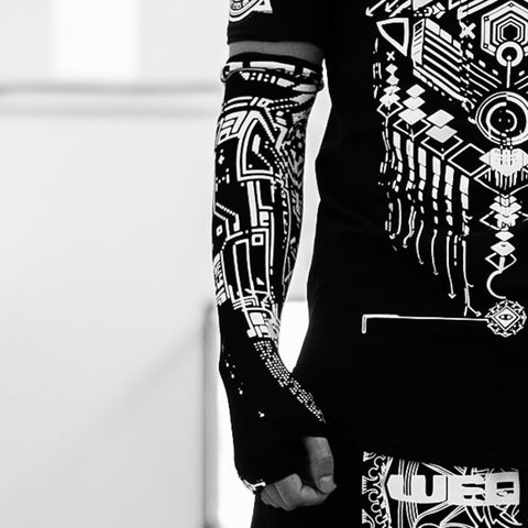 Cyber Techwear Arm Sleeve
