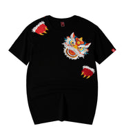 T-Shirt mit Stickerei „Dragons Revival“ 