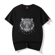 Great Tiger Embroidery Tee