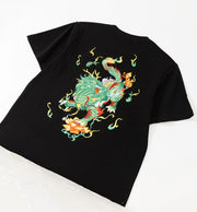 Emerald Kirin Embroidery Tee