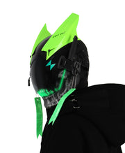 Tecnología esqueleto verde Mascarilla