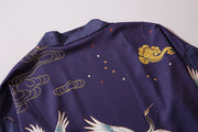 Kimono leyenda de las grullas moradas