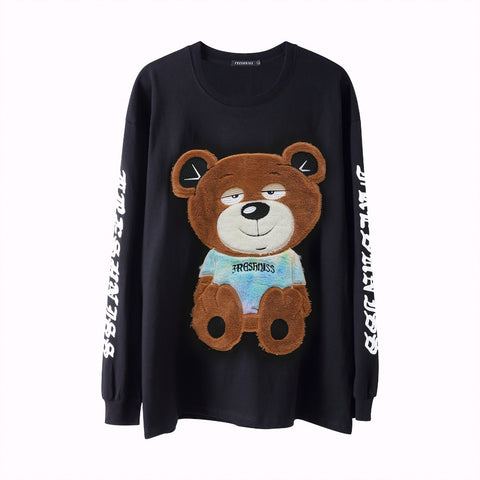 Gothic Young Teddy Long Sleeves Tee
