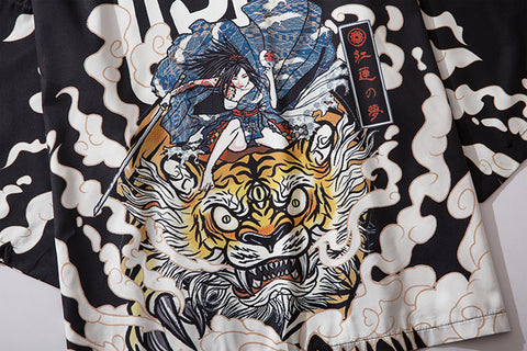 Kimono de tigre furioso