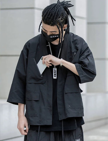 Samurai-Wiedergeburts-Kimonohemd