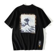 Die große Welle Kunst T-Shirt 