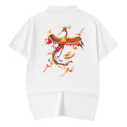 Flying Phoenix Embroidery Polo